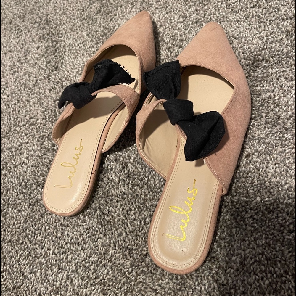 Suede loafers